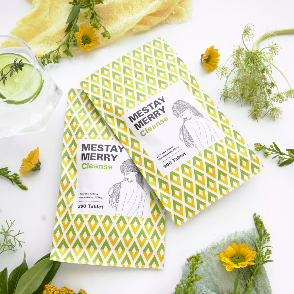 MESTAY MERRY クレンズ】デトックスに特化したクロレラとグルコ