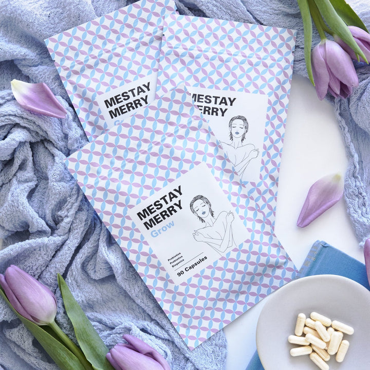 早い者勝ち！MESTAY MERRY Grow 90カプセル ダイエットサプリ MESTAY MERRY グロー】究極のマルチ腸内フローラのサプリ 30日分